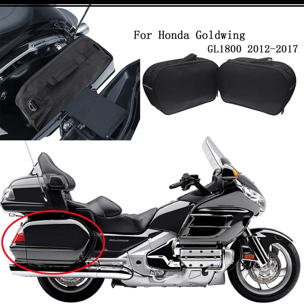 NEW Motorcycle Accessories FOR Honda Gold Wing GL1800 2012-2017 Saddlebag Storage bags Luggage bag side box bag inner bushing