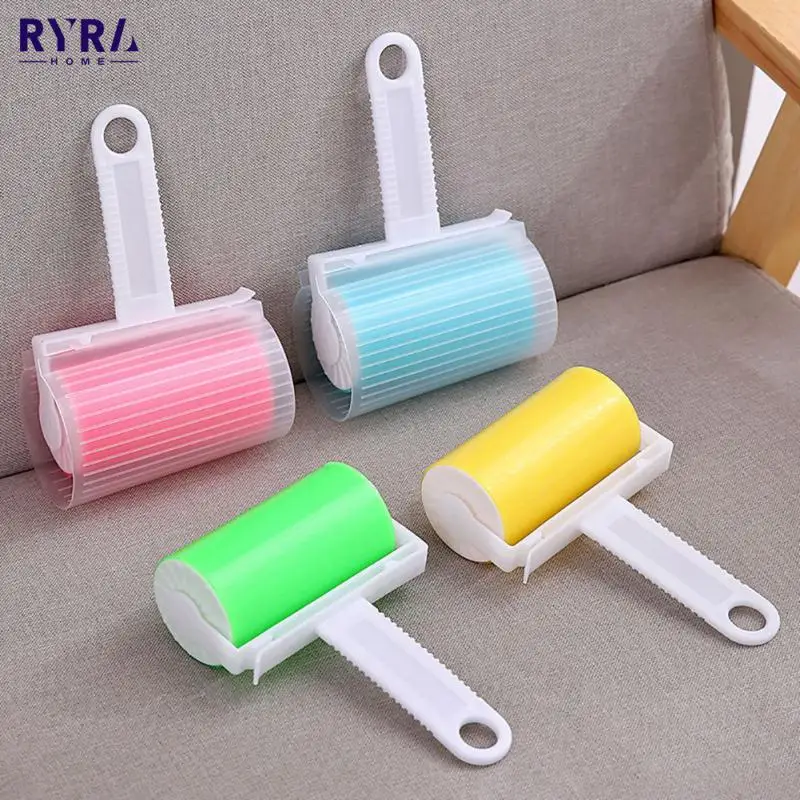

Portable Washable Lint Remover Reusable Clothes Dust Wiper Pet Cat Dog Hair Sticky Roller Home Clean Household Cleaning Tools