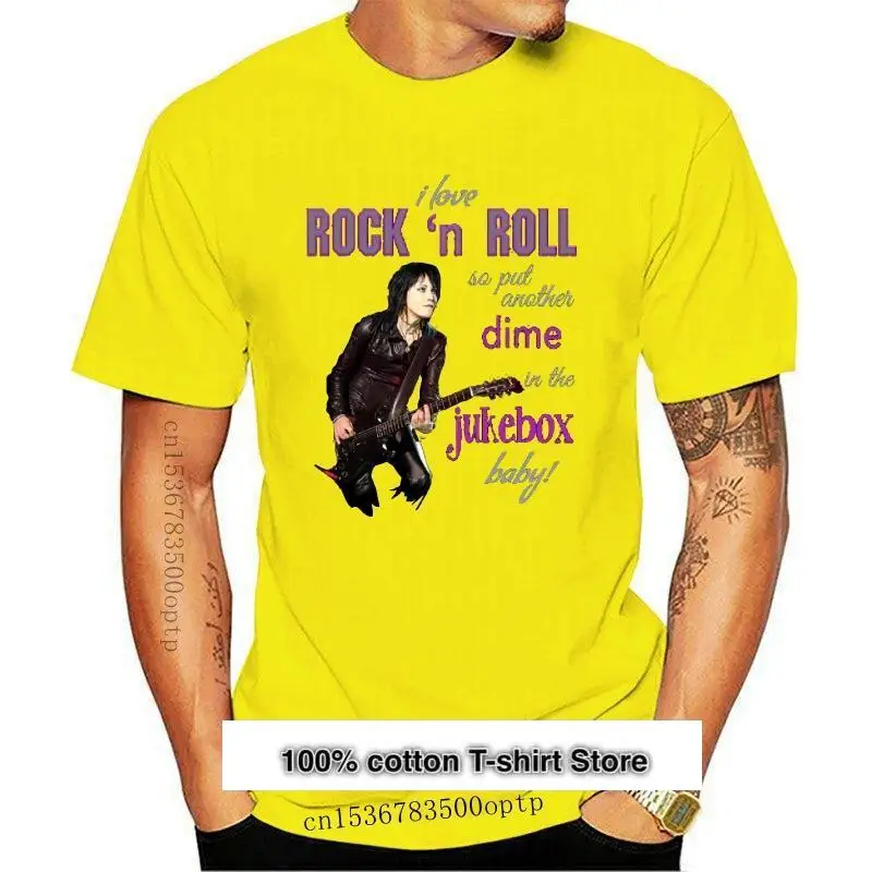 

Camiseta de manga corta para hombre, camisa de cuello redondo con frase Rock N Roll, a la moda, barata, novedad de 2021