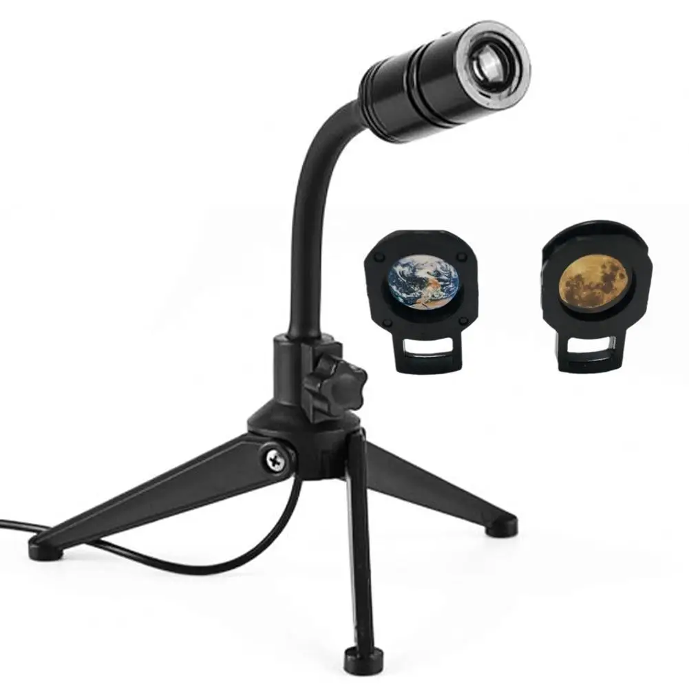 

Projection Lamp 360° Adjustable Hose Bracket Earth-moon Projection Lamp Night Light Planet Magic Moon Earth Projection LED Lamp