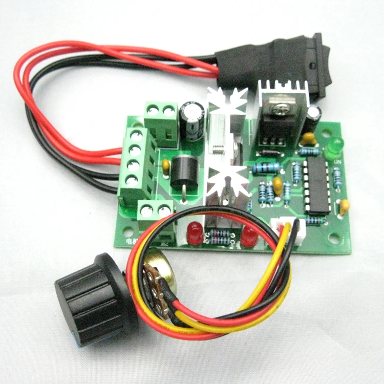 

CCM2 DC Motor Governor 10V12V24V30V Forward and Reverse Switch PWM DC Controller 120W