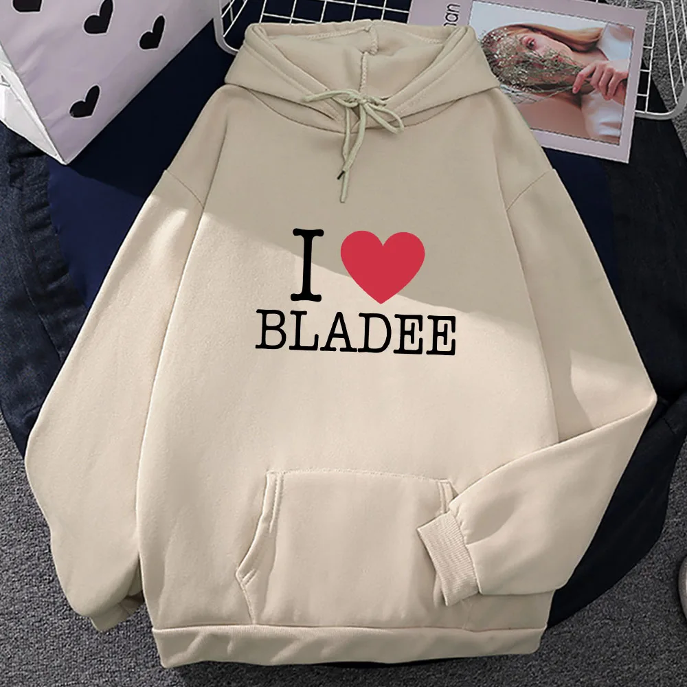 

I Love Bladee 333 Letter Printing Hoody Creative Pattern Sweatshirts Men/women Autumn Prevalent Hoodie Loose Casual Pullovers