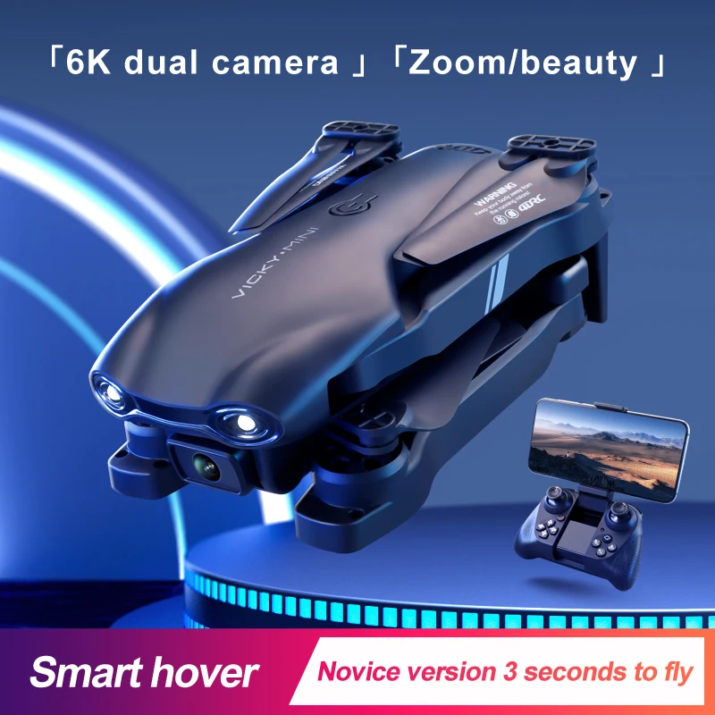 

2022 New Drone LSRC Quadcopter WIFI FPV Drones Smart hover One Key Control HD 4K Camera Height Hold RC Foldable Dron Gift Toy