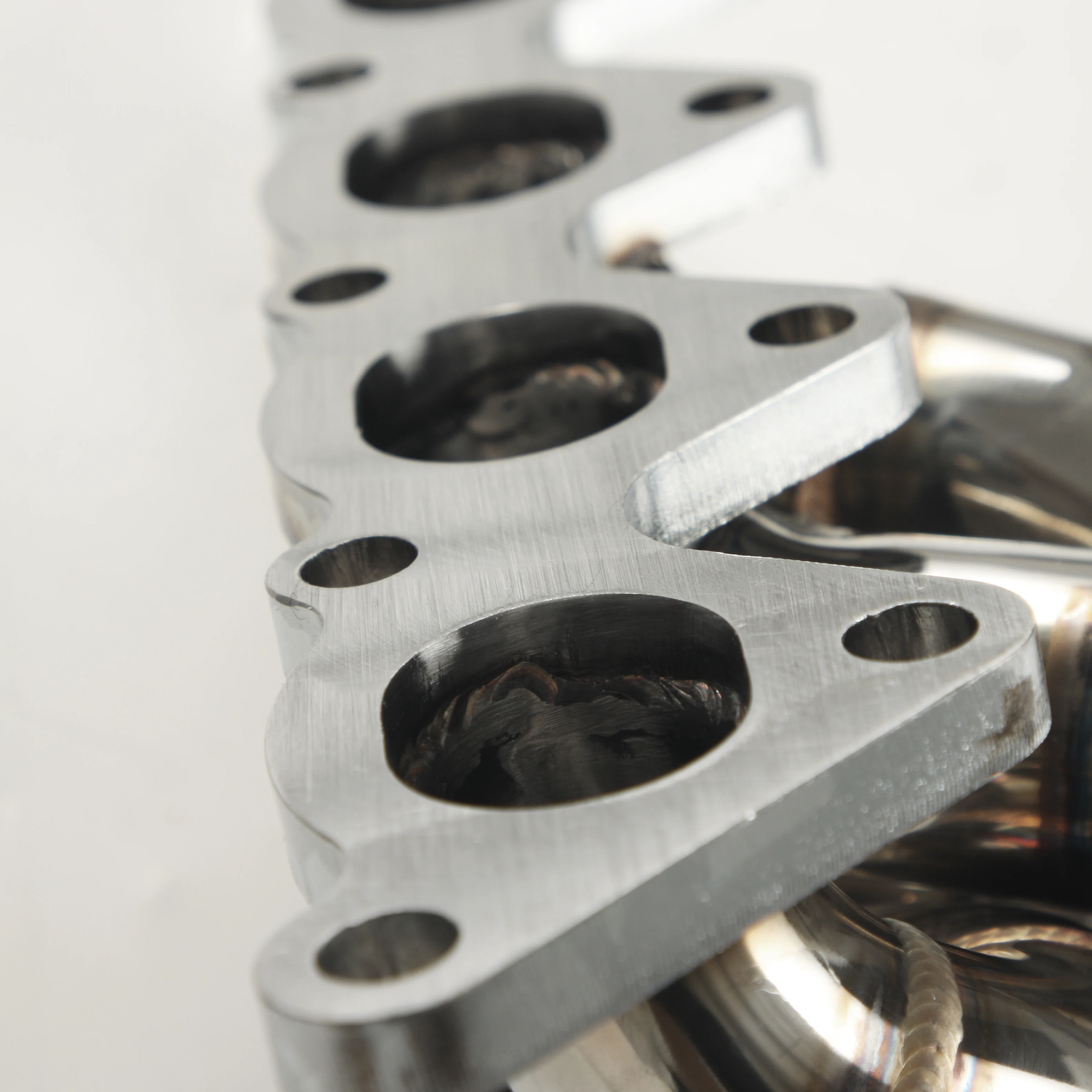 DSM зеркальный полированный выпускной коллектор Tur * bo-MITSUBISHI EVOLUTION 4G93