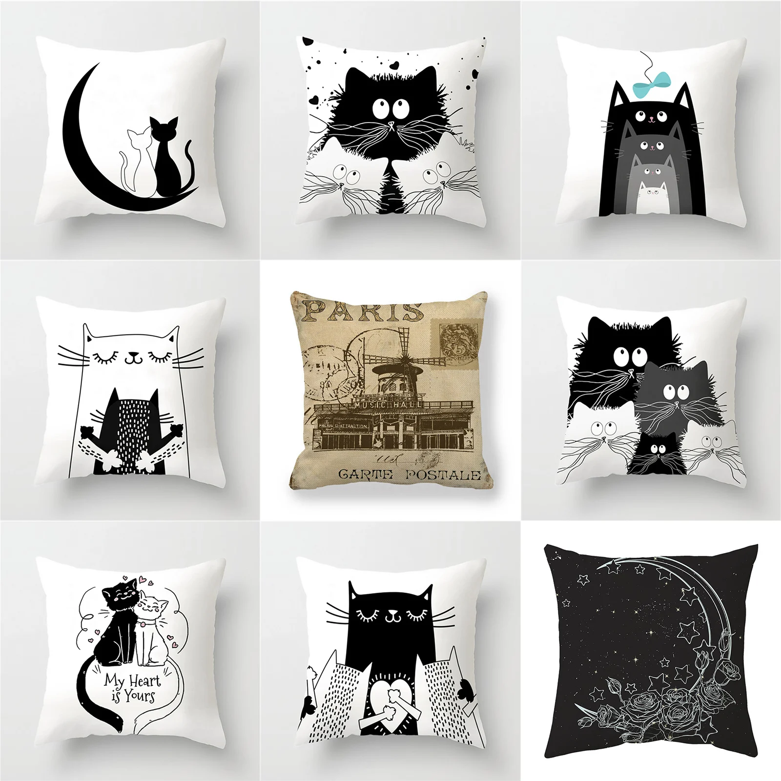 

Pillow Animal Pillow Sofa Decoration Pillow Decoration Cushion Cushion Cover Living Room Cat Decoration Pillow Sofa Cushion DIY