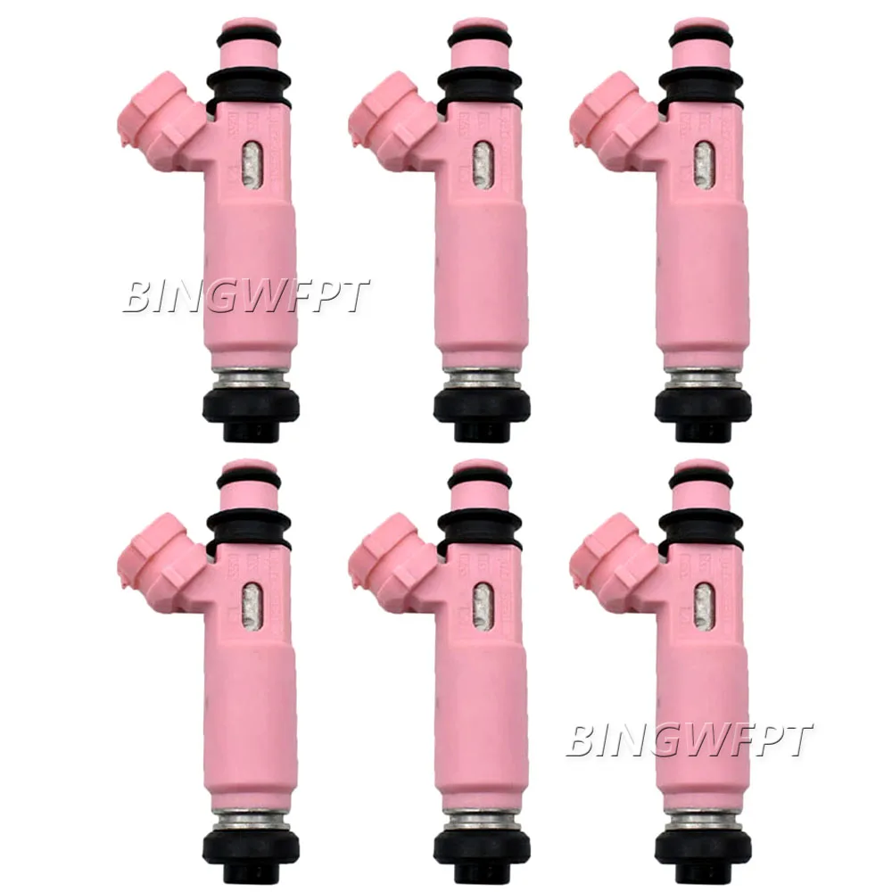

NEW 6pcs/lot 195500-4140 1955004140 FUEL INJECTOR NOZZLE for Mitsubishi PAJERO SPORT 6G72 3.0 V6