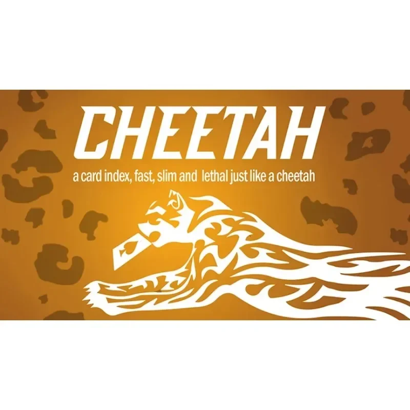 Уловки гепарда от Бермана Дабата и Микела карты магический трюк магия крупным