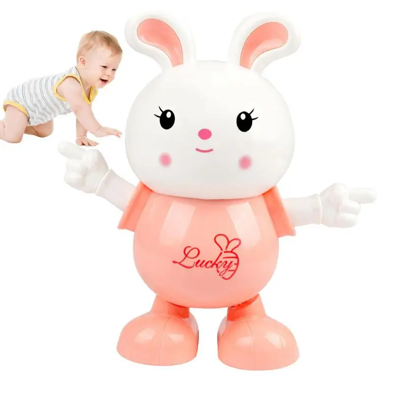 

Baby Musical Bunny Toy | Toddler Crawling Toys With Light And Sound | Baby Preschool Educational Learning Toy With Music And Lig