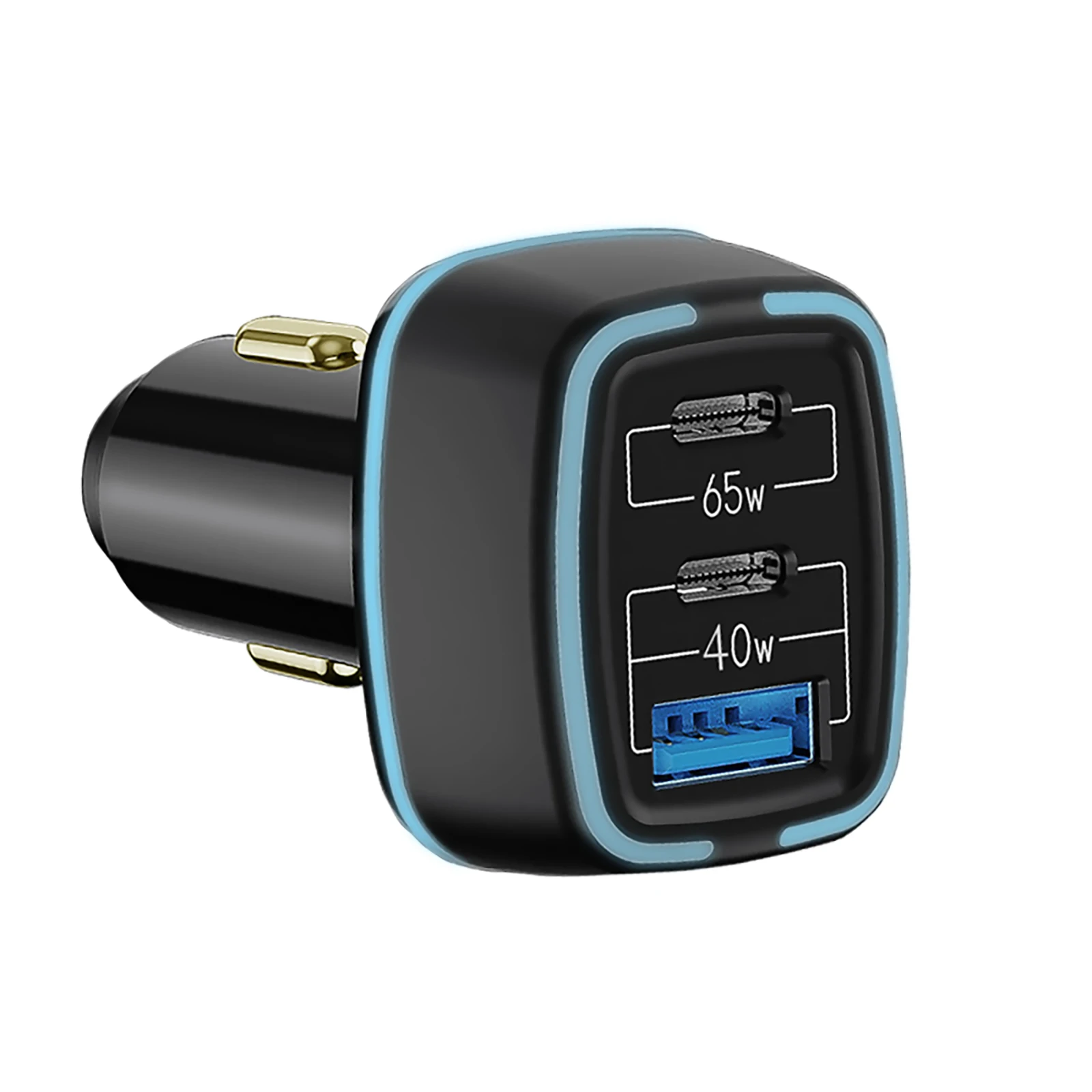 Автомобильное зарядное устройство USB Type-C, 65 Вт, 105 Вт