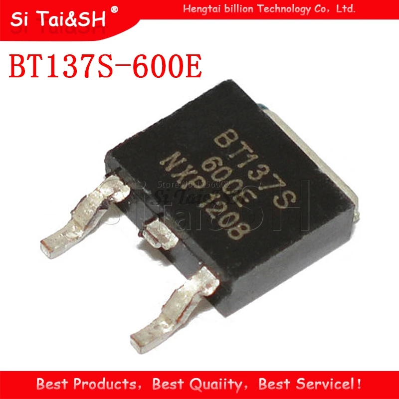 10 шт BT137S-600E TO252 BT137S triac SMD TO252 BT137S-600