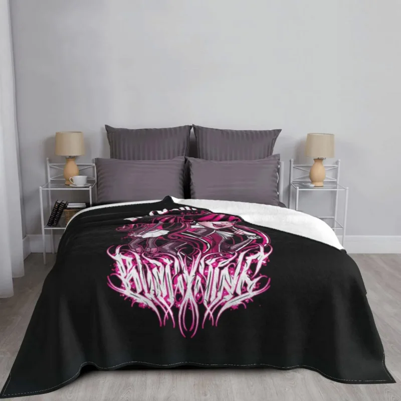 

Draculaura Monster High Blanket Fleece All Season Multifunction Ultra-Soft Throw Blanket for Sofa Office Plush Thin Quilt