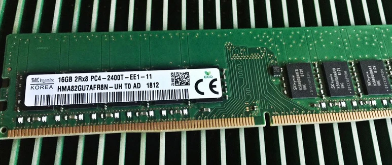 

RAM 16G 2RX8 PC4-2400T-EE0 pure ECC UDIMM server memory stick