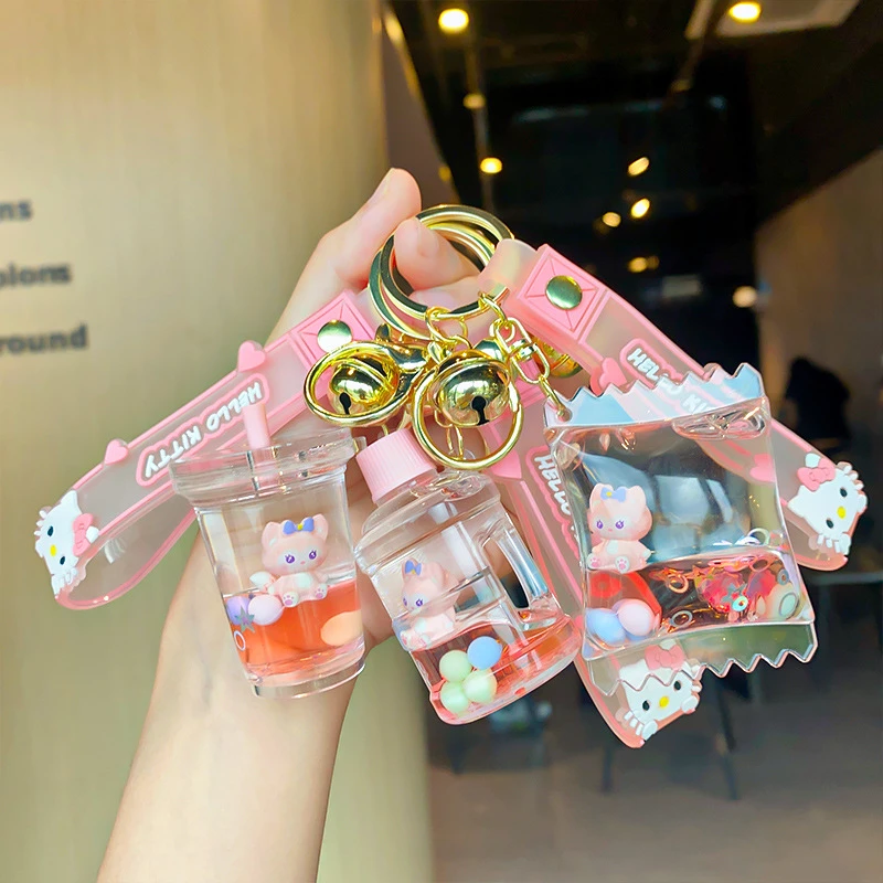 Милый Lena Bell масляная чашка для чая с молоком акриловый брелок мультяшным