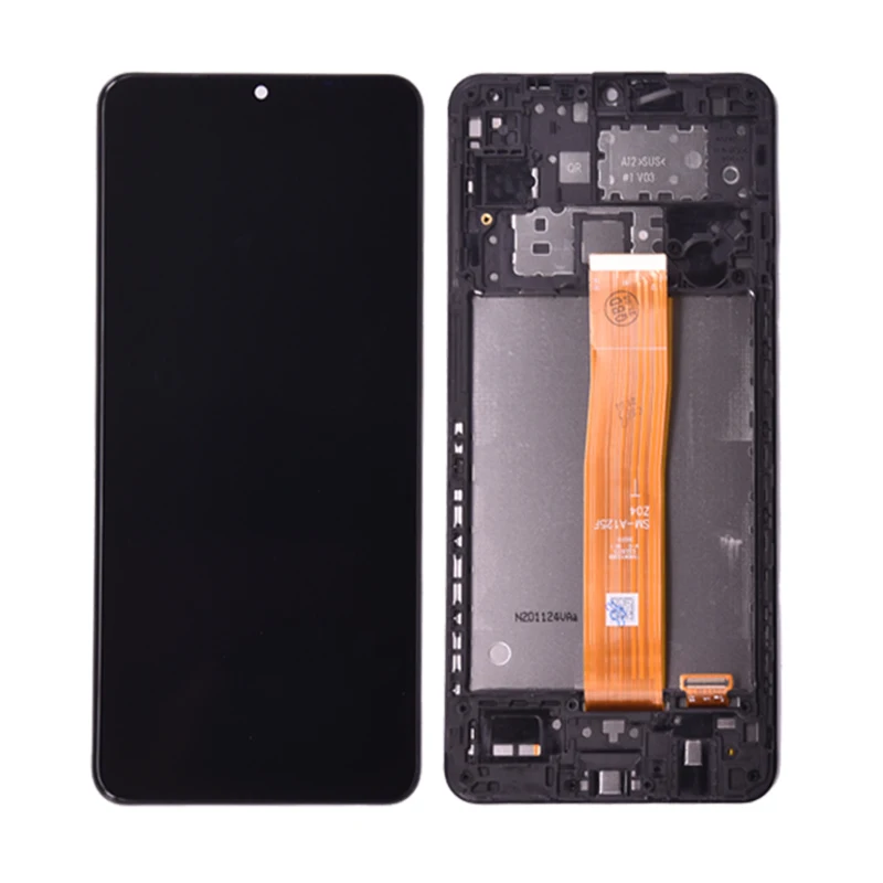 6 5 &quotОригинальный Для Samsung Galaxy A12 Nacho A127 ЖК-дисплей с рамкой сенсорный экран