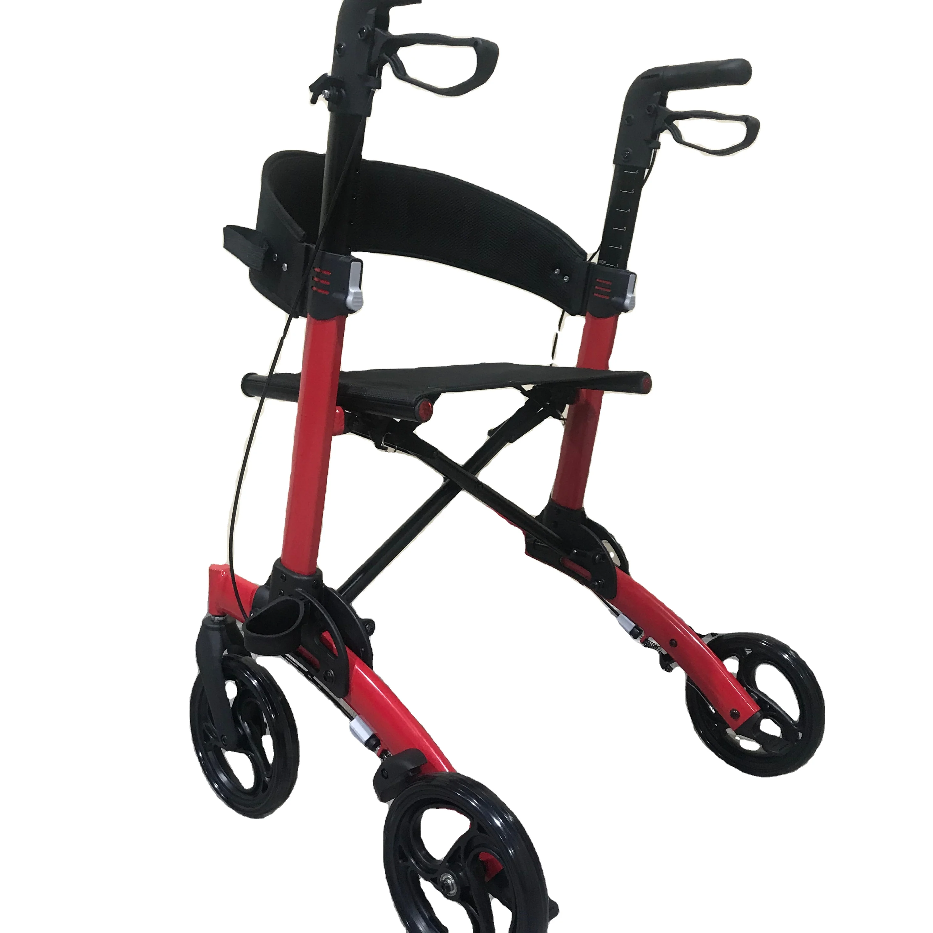 2024 горячая Распродажа двойной складной регулируемый по высоте роликовый ходунок