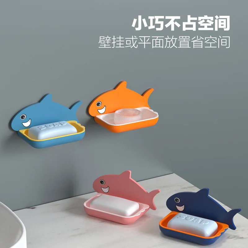 1 шт. настенная мыльница для ванной комнаты портативный держатель пластиковый