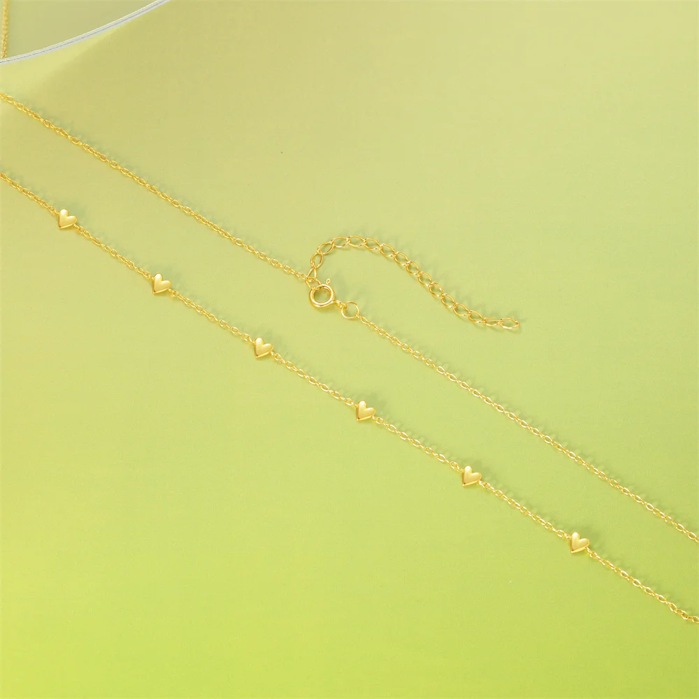 CANNER Серьёжное ожерелье сердце из серебра 925