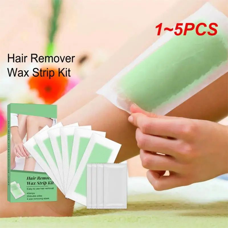 

Полоски восковые для удаления волос с двух сторон, 1-5 шт.