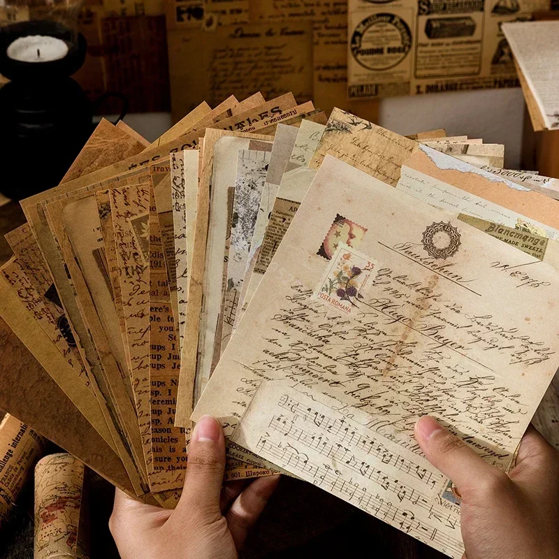30 шт. ретро-коллекция материал бумага ненужный журнал планировщик скрапбукинг