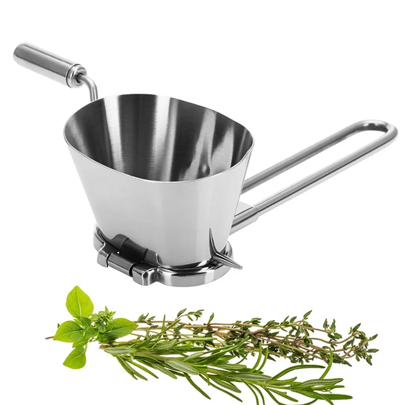 

Herb Grinder Manual Vegetable Parsley Coriander Vanilla Chopper Stainless Steel Multifunction Kitchen Gadgets Accessories Tool