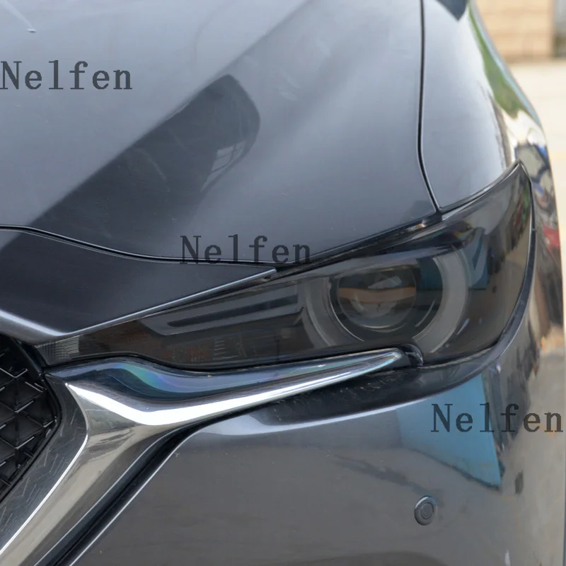 

Защитная пленка для передней фары, аксессуары для автомобиля, черная пленка