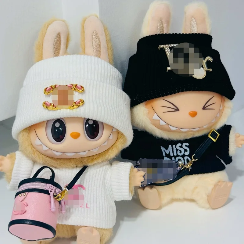 Лидер продаж Labubu 2 красивая холодная шляпа для сидения комплект повседневной