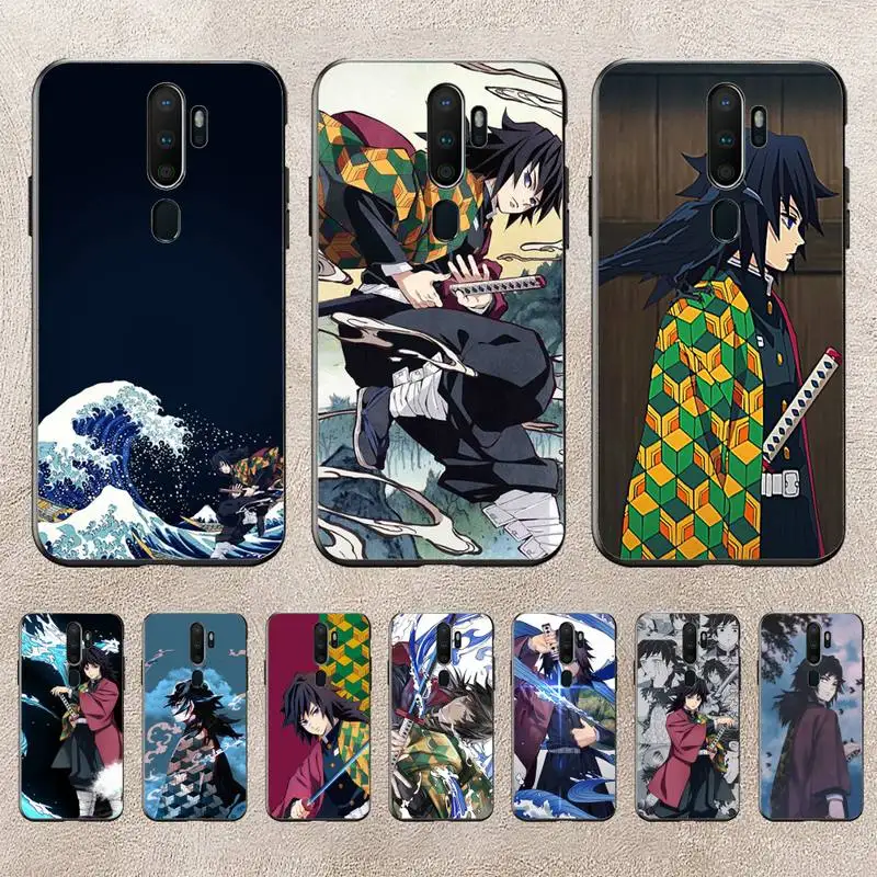 

Demon Slayer Anime Tomioka Giyuu Phone Case For Redmi 9A 8A 6A Note 9 8 10 11S 8T Pro K20 K30 K40 Pro PocoF3 Note11 5G Case