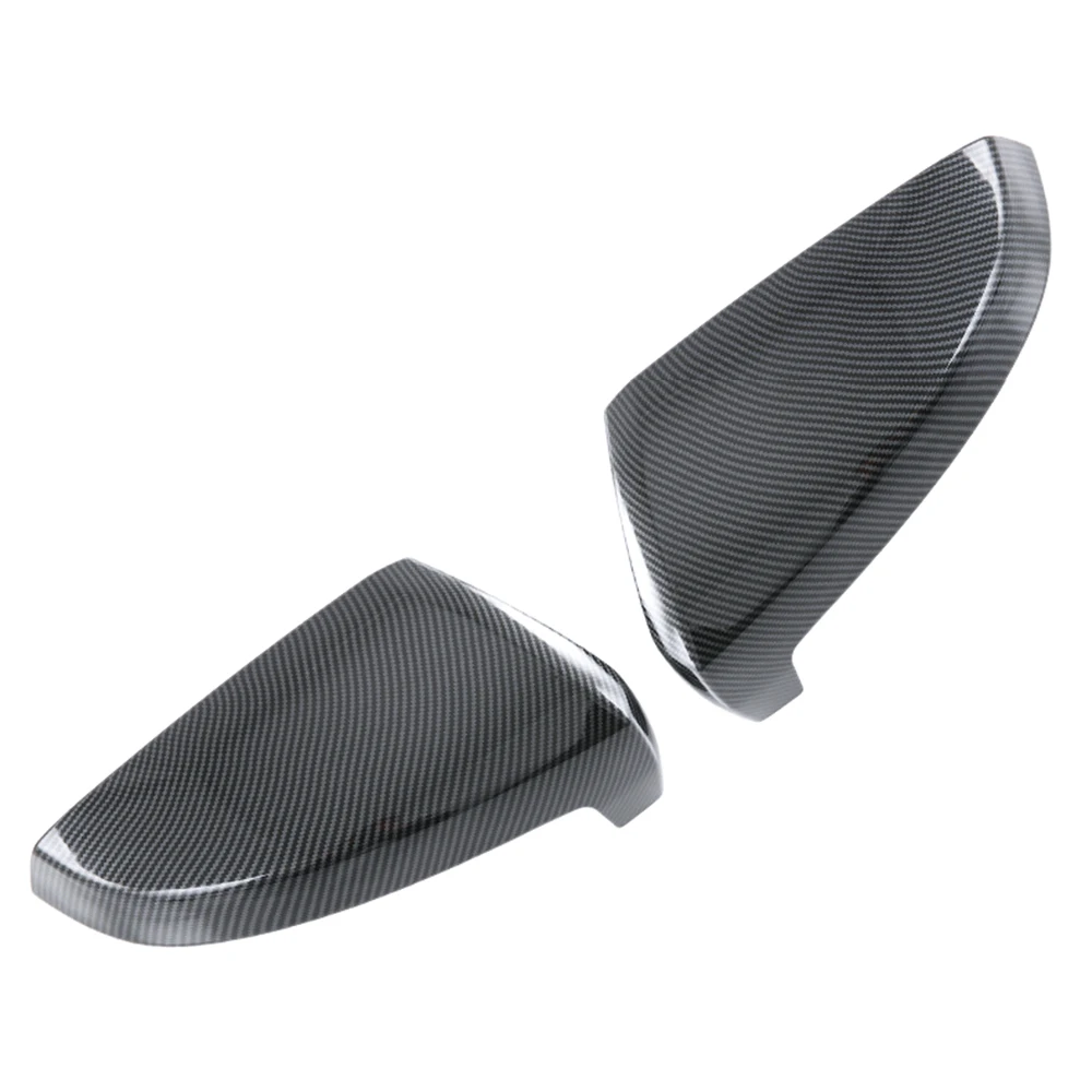 

Car Rearview Mirror Cover Door Side Wing Mirror Caps Trim Shell Accessories for ISUZU D-MAX 2021+ Carbon Fiber ABS