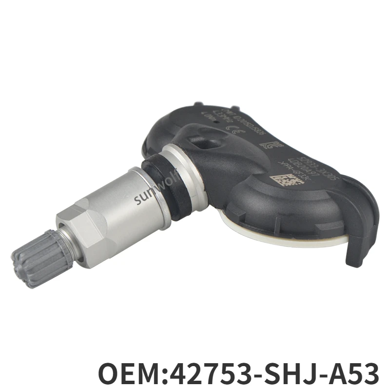 42753-SHJ-A53 датчик давления в шинах 315 МГц TPMS Алюминий для Honda Ridgeline Odyssey Pilot