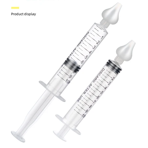 Детский назальный аспиратор, ирригатор, детский очиститель носа, устройство для промывания носа, многоразовое средство для промывания носа для детей, профессиональный шприц для носа