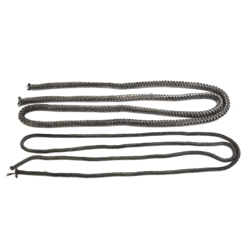 

Fiberglass Rope Seal Long lasting Black Stove/Fire Rope 2m Length 10/12mm Diameter Ideal for Wood Burning Stoves