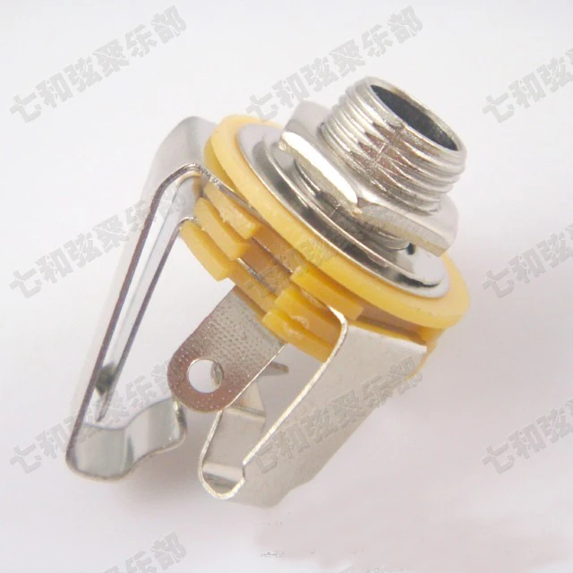 5 шт. гнездо для гитары 1/4 дюйма 6 35 мм