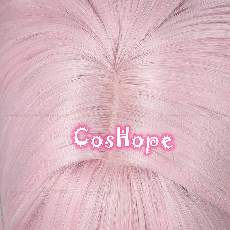Anon Chihaya Косплей Парик 72 см Длинный Прямой Светло-Розовый Аниме Парики