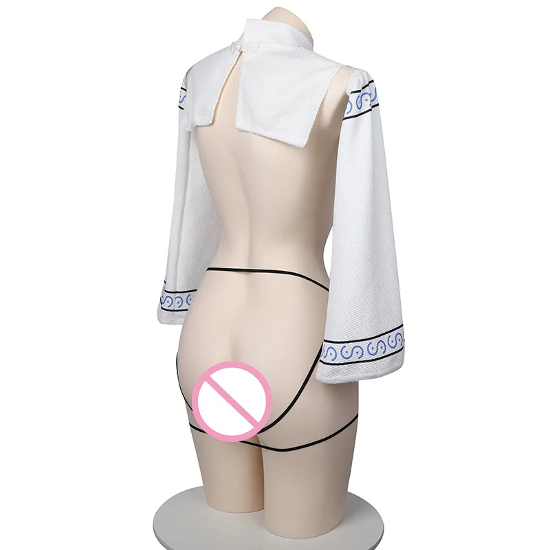 Эротическое Прозрачное нижнее белье для косплея зомби Банни