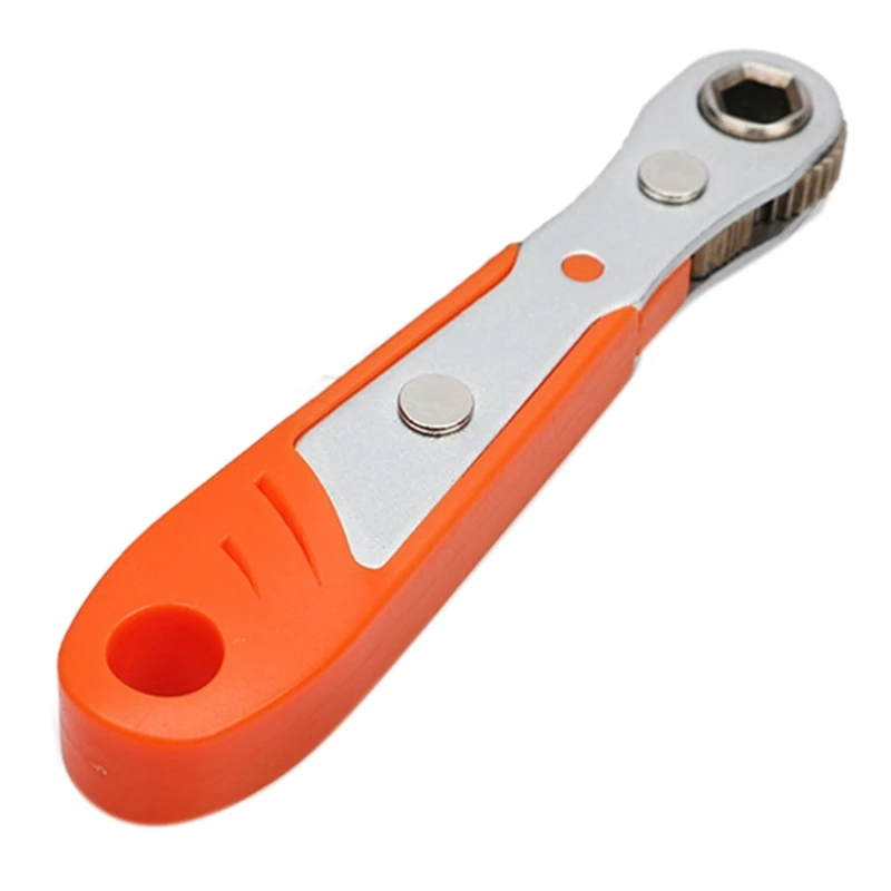 

1/4 Mini Ratchet Screwdriver, 1/4 Inch High Torque Drive, Reversible Mini Hex Screwdriver With Ratchet,1Pcs