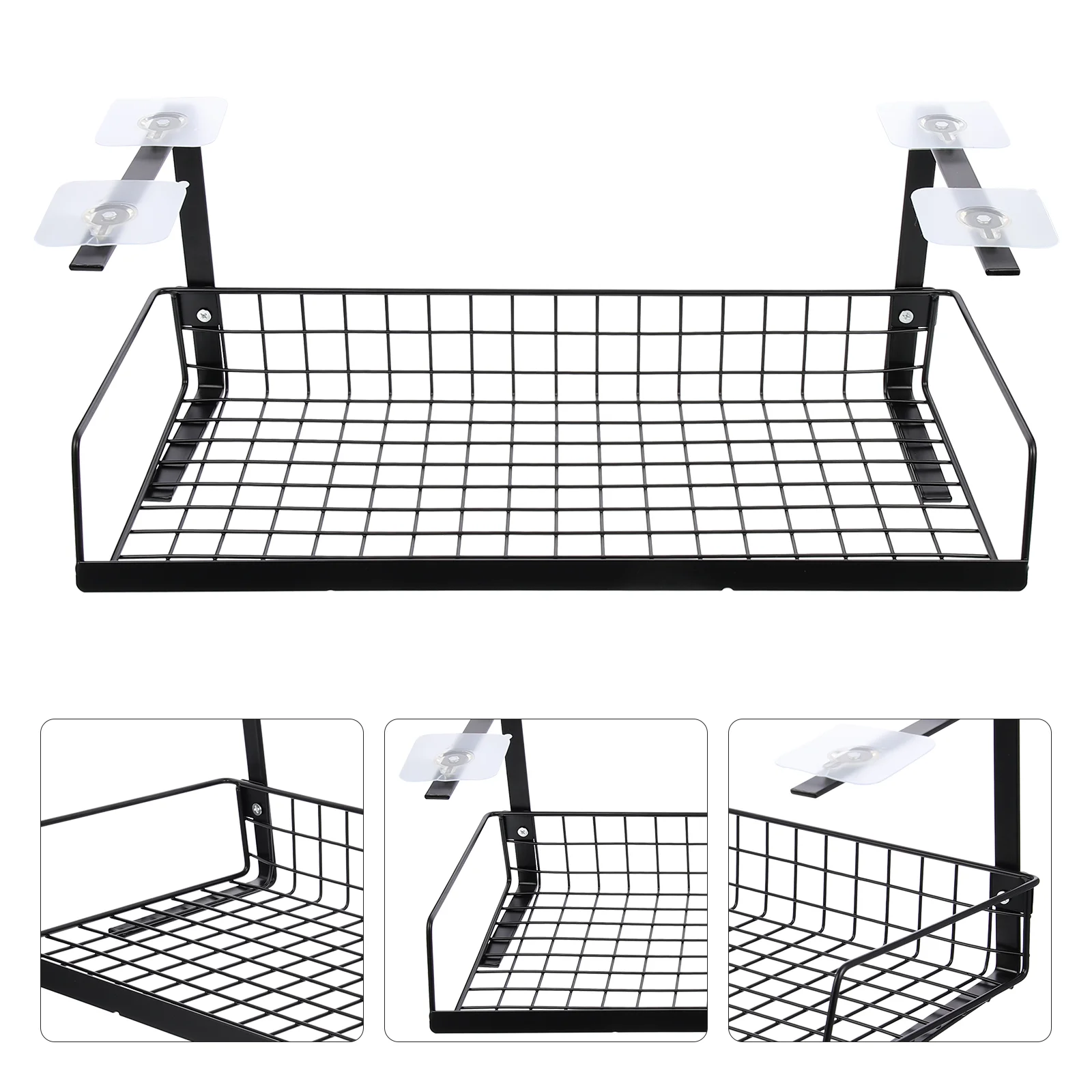 

Table Cable Management Rack Desk Wire Holder Basket Cord Managing Bracket Organizer