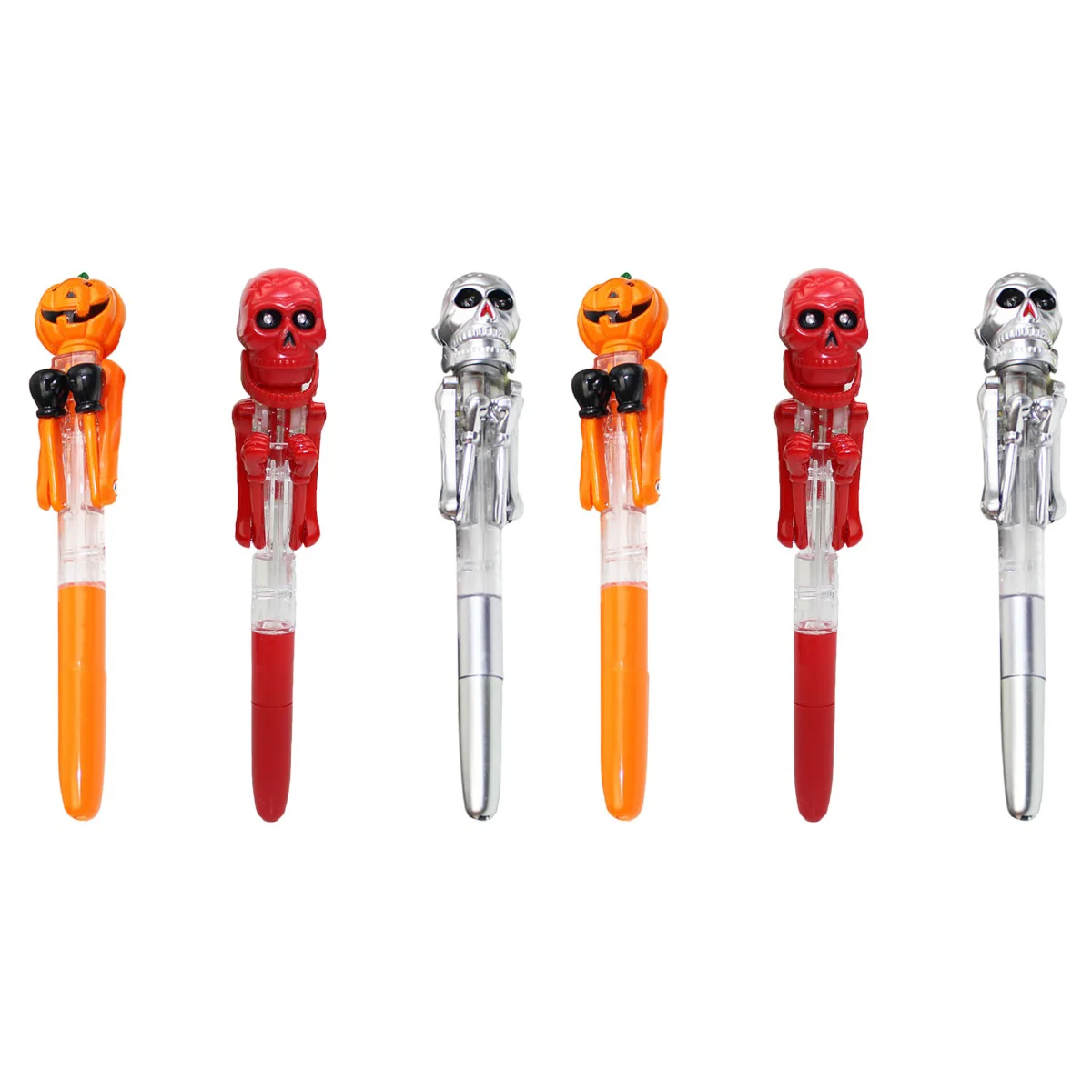

6 шт., шариковая ручка для Хэллоуина