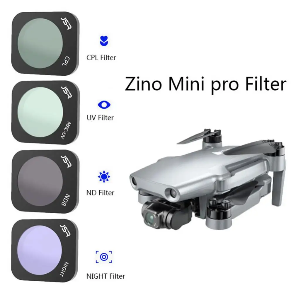 

Light Aluminum Uav Filter Accessories Improve The Clarity And Color Restoration Effect Ultraviolet Filter Habson Zino Mini