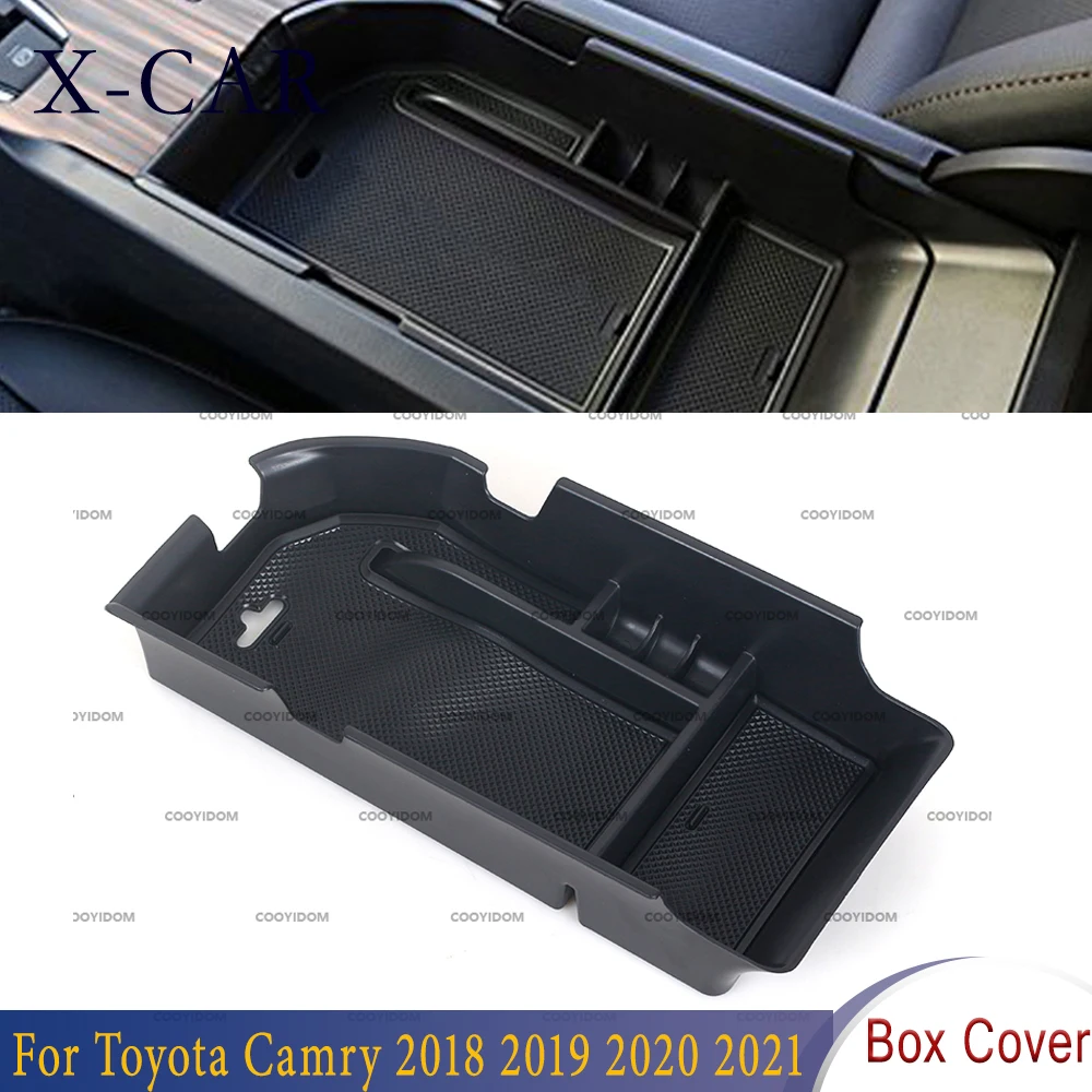 

X-CAR Left-hand Drive ＆ right-hand drive For Toyota Camry 2018 2019 2020 2021 Central Storage Pallet Armrest Container Box Cover