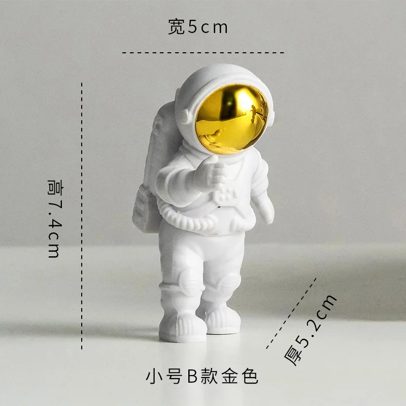 Новые модные современные минималистичные украшения в виде астронавта