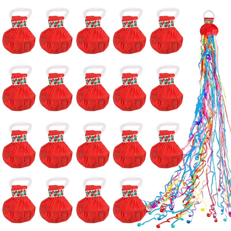 

Цветные бумажные попперы для праздника