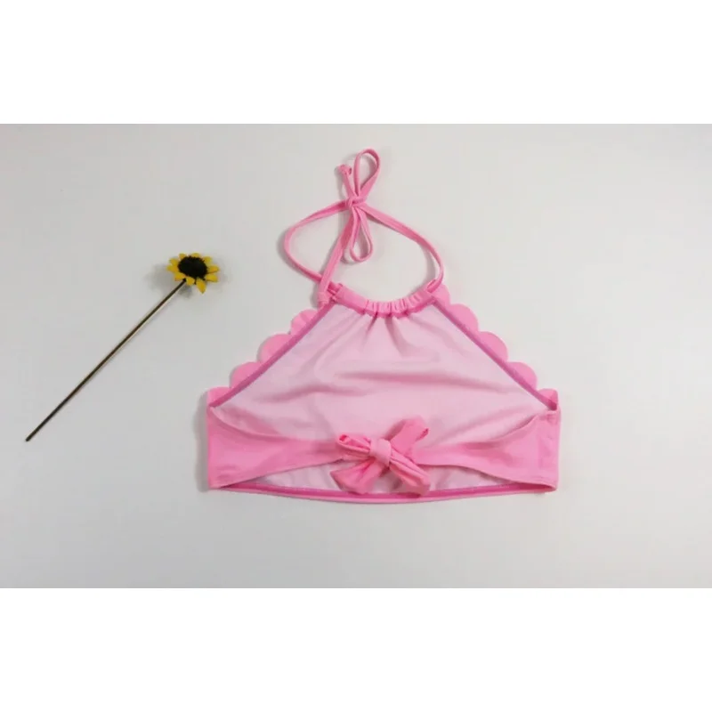 Женский купальник из двух предметов с принтом для девушек сексуальные купальные