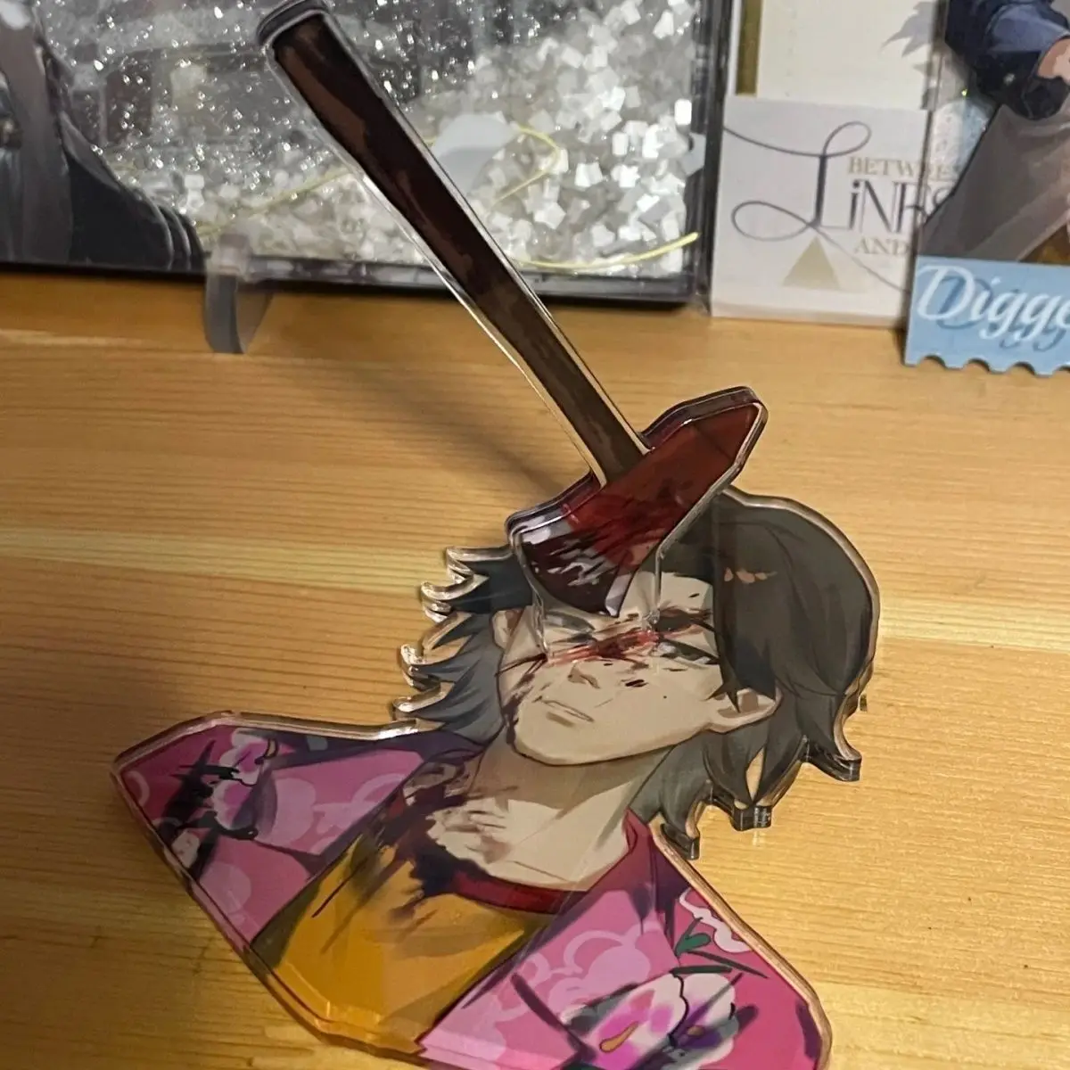 Daisuke Hatchet акриловая подставка дизайн фигурка дисплей коллекция игровых товаров