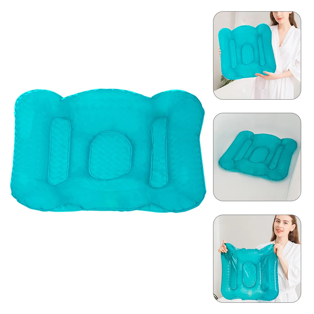 

Back Support Rest Bath Mat Tub Seat Cushion Home Spa Bath Pillow Cushion Seat Inflatable Cushion Human Body Bathtub Seat Cushion