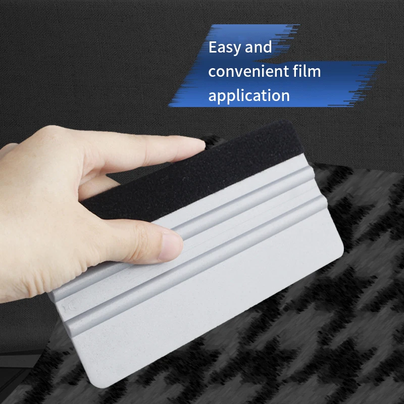 1pc Auto Styling Felt Edge Vinyl Squeegee Car Vinyl Scraper Vehicle Window Tint Film Wrapping Squeegee Applicator Tool 3 Size