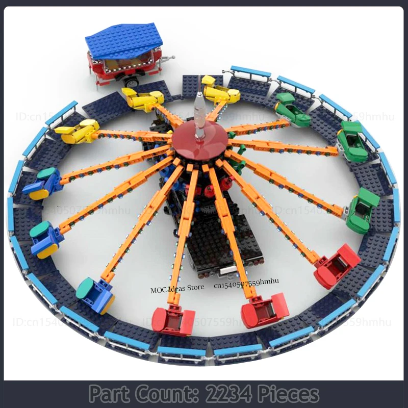 Модуль GBC Fairground MOC строительные блоки ураганские форсунки технологии езды