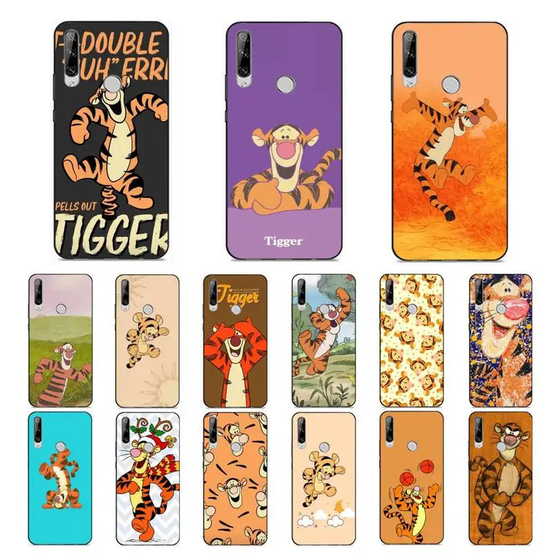 

Disney Cartoon Tigger Phone Case for Huawei Y 6 9 7 5 8s prime 2019 2018 enjoy 7 plus
