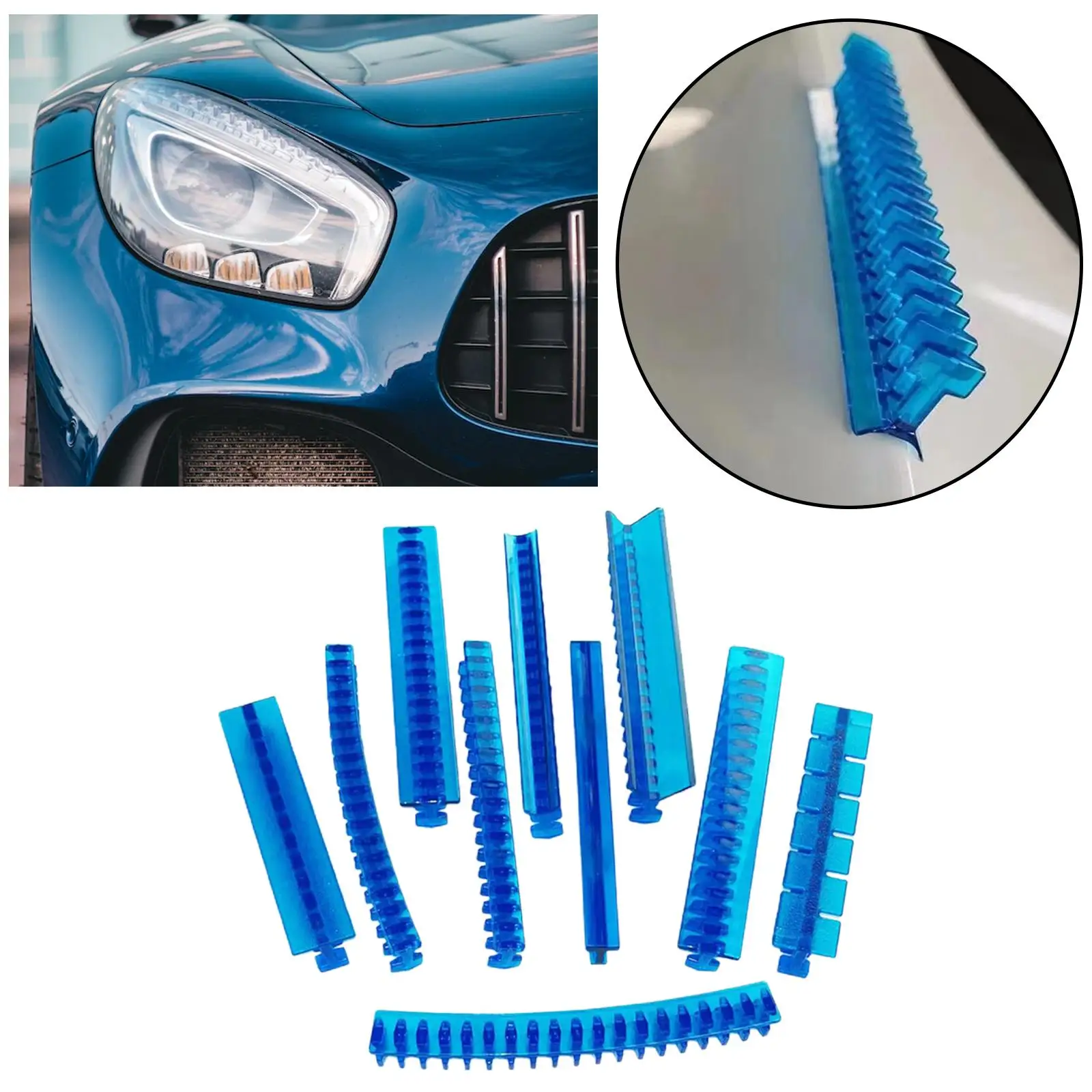 

10Pcs Paintless Glue Puller Tab kits Body DIY Dent Removal Puller Tabs for Washing Machine