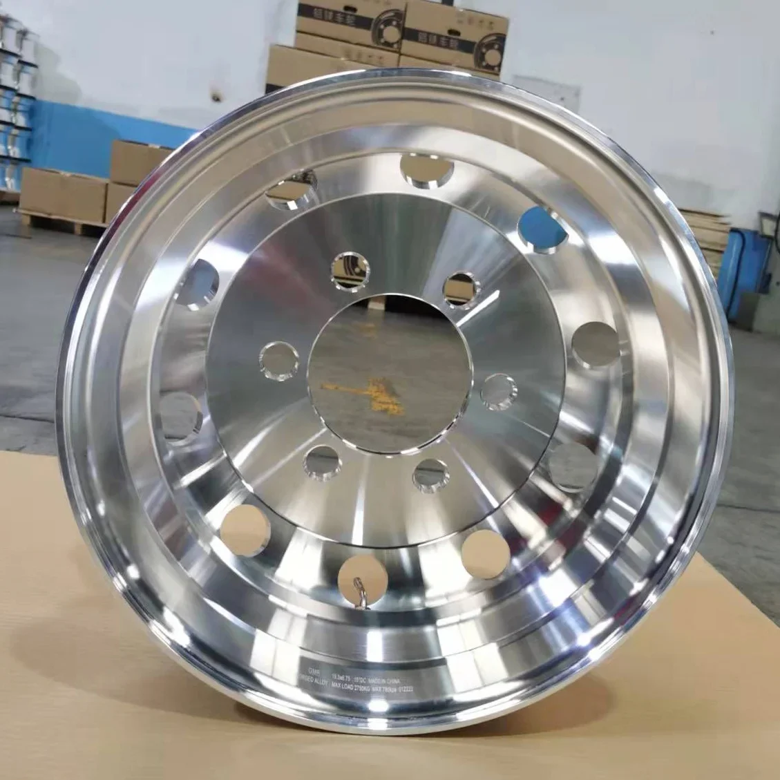 Ступица колеса из кованого алюминиевого сплава 19 5*6 75