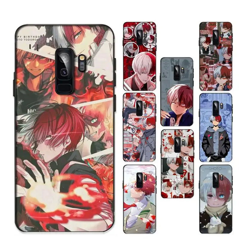 

My Hero Academia Shouto Todoroki Phone Case for Redmi 8 9 9A for Samsung J5 J6 Note9 for Huawei NOVA3E Mate20lite cover